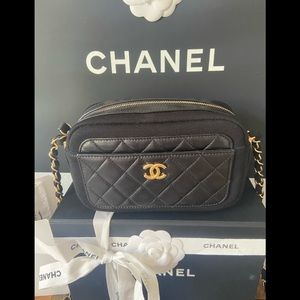 Chanel Classic Camera Case / Bag Black
